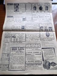 Cumhuriyet Gazetesi - 16 Haziran 1946 - Türk Denizciliğine Müjde Yazan Abidin Daver Köşe - Demokrat Parti'nin Bugünkü Toplantısı - Demokrat Parti Lideri Celal Bayar - İstanbul Üniversitesinde Bir Tören Yapıldı - Rektör Profesör Tevfik Sağlam Nutuk Söylüyor Fotoğraf - Polonya Ordusu Dün Yemin Etti - Çalışma Bakanı Sadi Irmak Bir Yılda Yapılanları Anlatıyor - Galatasaray Yunanlılarla Berabere Kaldılar Fotoğraf - Harbiye Futbol Takımı Mısırı Yendi - Doğuyu Tanıyalım Yazan İsmail Habib Sevük - Haftanın Şakaları Yazan Burhan Felek Köşe Yazısı - Toprak Kanununun Yıldönümü Kutlanıyor - Muvafakat Muhalefet Ve Vatan Hainliği Yazan Hüseyin Erdoğan - Amcabey Ve Mide Çizen Cemal Nadir - Sonsuz Panayır Yazan Halide Edip Adıvar Yazı Dizisi - Bursa Askeri Lisesi'nin Bahar Bayramı - Çapamarka - Eşsiz Sanatkar Suzan Yakar Ve İsmail Dümbüllü Beşiktaş Bahçesinde - Yunanlı Basketbolcular Galatasaray'ı Yendiler - Milli Şef İsmet İnönü'nün Misafir Sporculara İltifatı - Eti Tiyatrosu - Müzeyyen Senar Işıl