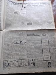 Cumhuriyet Gazetesi - 18 Haziran 1946 - Demokrat Parti'nin Seçimlere İştirak Kararı Yazanlar Abidin Daver Köşe - Partilerde Seçim Faaliyeti Hızlandı - Milli Kalkınma Partisinin Kararı - Halk Partisi Adına Yapılan Bir Açıklama - Falih Rıfkı Atay - Şinasinin Büstü Dün Açıldı - Kılıç Ali Halk Partisinden İstifa Etti - Ankara Cinayeti - Varto Deprem Bölgesinde Acıklı Sahneler - İçtimai Bahisler Yazan Şükrü Kaya - Türk Tipi Amerikan Tütünü - Ekmek Bugünden İtibaren 27 Kuruşa Satılacak - Galatasaray Kulübünün Denizcilik Şubesi Açıldı - İstanbul'da İlk Defa Gangsterler Şirketi Alkazar Sinemasında - Amcabey Ve Toprak Bayramı Çizen Cemal Nadir - Von Papen'in Muhakemesi - Güven Sigorta - Elazığ Van Demiryolu - Bugünkü Radyo Programı - Bulmaca - Borsa