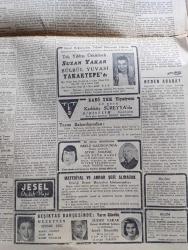 Cumhuriyet Gazetesi - 22 Haziran 1946 - Büyük Misafirimiz Lübnan Cumhurbaşkanı Beşare Elhuri'nin Ankara'daki Ziyaretleri Fotoğraflar - Türk Lübnan Dostluğunu Takviye Eden Ziyaret Yazan Abidin Daver Köşe - Dörtler Konferansı - Maarifin Tutmadığı Söz Hani Spor Şurasında Jimnastikten Talebenin Döndürülmeyeceği Temin Edilmişti - Rize Çay Fabrikasının Temeli Atıldı - Zelzeleden Yıkılan Vartoya Bağlı Köylerin Hali - Şeref Stadında 10.000 İlkokul Mezununa Dün Diplomaları Verildi Fotoğraf - Yeni Edebiyat Fakültesinin Temel Atma Töreni Fotoğraf - İstanbul'a Ait Seçim Defterleri Hazırlandı - Müzeyyen Senar Işıl İsmail Dümbüllü Ve Suzan Yakar Beşiktaş Bahçesinde - İstanbul Üniversitesi Yeni Rektörü Pazartesi Seçilecek - Amcabey Ve Hava Yolları Çizen Cemal Nadir - Cumhurbaşkanı Koşusu Ankara'da Bu Hafta Yapılacak - Sonsuz Panayır Yazan Halide Edip Adıvar Yazı Dizisi - Safiye Ayla Mustafa Çağlar Ve Mefharet Yıldırım Cağaloğlu Çiftesaraylar Bahçesinde - Bugünkü Radyo Programı - Bulmaca