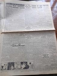 Cumhuriyet Gazetesi - 22 Haziran 1946 - Büyük Misafirimiz Lübnan Cumhurbaşkanı Beşare Elhuri'nin Ankara'daki Ziyaretleri Fotoğraflar - Türk Lübnan Dostluğunu Takviye Eden Ziyaret Yazan Abidin Daver Köşe - Dörtler Konferansı - Maarifin Tutmadığı Söz Hani Spor Şurasında Jimnastikten Talebenin Döndürülmeyeceği Temin Edilmişti - Rize Çay Fabrikasının Temeli Atıldı - Zelzeleden Yıkılan Vartoya Bağlı Köylerin Hali - Şeref Stadında 10.000 İlkokul Mezununa Dün Diplomaları Verildi Fotoğraf - Yeni Edebiyat Fakültesinin Temel Atma Töreni Fotoğraf - İstanbul'a Ait Seçim Defterleri Hazırlandı - Müzeyyen Senar Işıl İsmail Dümbüllü Ve Suzan Yakar Beşiktaş Bahçesinde - İstanbul Üniversitesi Yeni Rektörü Pazartesi Seçilecek - Amcabey Ve Hava Yolları Çizen Cemal Nadir - Cumhurbaşkanı Koşusu Ankara'da Bu Hafta Yapılacak - Sonsuz Panayır Yazan Halide Edip Adıvar Yazı Dizisi - Safiye Ayla Mustafa Çağlar Ve Mefharet Yıldırım Cağaloğlu Çiftesaraylar Bahçesinde - Bugünkü Radyo Programı - Bulmaca