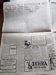 Cumhuriyet Gazetesi - 17 Kasım 1947 - Ordumuzun Yaptığı Tatbikat Münasebetiyle Köşe Yazısı - CHP Kurultayı Bu Sabah Onda Açılıyor - Fransa'da Komünistlerin Tahrikatı Gittikçe Büyüyor - Varto Mektubu Meselesi - Azınlıkları Alakadar Eden Nizamnameler - Genelkurmay Başkanımız Salih Omurtak Şerefine Londra'da Ziyafet Fotoğraf - Beşiktaş Vefa'yı Yendi Fotoğraf - Fenerbahçe Beykozu 5 2 Yendi - Truman'ın Kongreye Mesajı - Bay Hıfzı Tevfik Gönensoya Cevap Yazan Hasan Ali Yücel Köşe Yazısı - Çocuk Kitap Haftası Açıldı - Rüya Gibi Nakleden Hamdi Varoğlu Yazı Dizisi - Bir Küçük Hadise Yazan Burhan Felek Köşe Yazısı - Radyolin Diş Macunu - Halis Balık Yağı Hasan Deposu Laboratuvarına Gelmiştir - Canlı Domuz Satışı - Gözlük Deposu - Gripin - Hamiyet Yüceses Zehra Bilir Ve Müzeyyen Senar Işıl Beyoğlu Eski Novotni Oteli Altında Aile Saz Salonunda - Everett's İkiz Boya Ve Cilalar - Jeep -  Bugünkü Radyo Programı - Bulmaca - İstanbul Belediyesi Şehir Tiyatroları Dram Kısmında Kral Lear