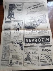 Cumhuriyet Gazetesi - 17 Kasım 1947 - Ordumuzun Yaptığı Tatbikat Münasebetiyle Köşe Yazısı - CHP Kurultayı Bu Sabah Onda Açılıyor - Fransa'da Komünistlerin Tahrikatı Gittikçe Büyüyor - Varto Mektubu Meselesi - Azınlıkları Alakadar Eden Nizamnameler - Genelkurmay Başkanımız Salih Omurtak Şerefine Londra'da Ziyafet Fotoğraf - Beşiktaş Vefa'yı Yendi Fotoğraf - Fenerbahçe Beykozu 5 2 Yendi - Truman'ın Kongreye Mesajı - Bay Hıfzı Tevfik Gönensoya Cevap Yazan Hasan Ali Yücel Köşe Yazısı - Çocuk Kitap Haftası Açıldı - Rüya Gibi Nakleden Hamdi Varoğlu Yazı Dizisi - Bir Küçük Hadise Yazan Burhan Felek Köşe Yazısı - Radyolin Diş Macunu - Halis Balık Yağı Hasan Deposu Laboratuvarına Gelmiştir - Canlı Domuz Satışı - Gözlük Deposu - Gripin - Hamiyet Yüceses Zehra Bilir Ve Müzeyyen Senar Işıl Beyoğlu Eski Novotni Oteli Altında Aile Saz Salonunda - Everett's İkiz Boya Ve Cilalar - Jeep -  Bugünkü Radyo Programı - Bulmaca - İstanbul Belediyesi Şehir Tiyatroları Dram Kısmında Kral Lear