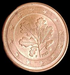 Almanya 2022 F 5 Euro Cent