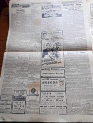 Cumhuriyet Gazetesi - 3 Ocak 1948 - Bizi Kim İdare Ediyor Yazan Nadir Nadi Köşe Yazısı - Kabinenin İstifa Edeceği Şayiası Tekrar Çıktı - Yunan İşlerine Karşı Amerika'nın Hazırlığı - Veremle Savaş Kongresi - Amerikan Malzemesi İle Yapılacak Yollar - Avrupa'nın En Çok Nefret Edilen Kadını Romanya Dış Bakanı Anna Pauker - Edebiyat Bahisleri Yazan İsmail Habib Sevük - Van Gölünde Çalışacak Yeni Gemi - Dağlar Delinirken Yazan Rikkat Asım Köknar Yazı Dizisi - Ortaşarkın Göbeğinde Bir Sovyet Volkanı - Zenginlik Ve Şefkat Yazan Burhan Felek Köşe Yazısı - Eminönü Halkevinde Hastabakıcılık Kursu Fotoğraf - 1947 1948 Yunus Nadi Mükafatı En Güzel Hikaye - Minyatür Yazan Ayfer Sakarya - Unkapanı İle Hal Arasında Binalar İstimlak Edilirken - Yeni Ses Tiyatrosunda Büyük Revü Opereti Hoşgör - İki Cingöz Haremde Filmi İpek Sinemasında - Beşiktaş Bratislava Maçının Bozuk Havaya Rastlaması İyi Olmadı - Safiye Ayla Borsa Kıraathanesinde - Radyolin Diş Macunu - Türkiye İmar Bankası - Bugünkü Radyo Programı