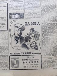 Cumhuriyet Gazetesi - 20 Mart 1948 - Avrupa Birliği Ve Türkiye Köşe Yazısı - Dışişleri Bakanı Necmettin Sadak'ın Batı Avrupa'daki Temaslarının Neticeleri Fotoğrafı - Marshall'ın Sovyetler Hakkında Yeni Nutku - Hitler'in Sesi İle Stalin'in Sesi Arasındaki Meşin Benzerlik - Amerika Tarafından Türkiye Ve Yunanistan'da Yardım - Amerikan Yardım Malzemesinin İlk Partisi Dün Geldi - Madam Curie Amerika'da Tevkif Edildi - Amerika Filistin'in Taksiminden Vazgeçti - Amerika'dan 50 Ticaret Gemisi Alınacak - Goebbels'in Hatıraları Yazı Dizisi - Muammer Karaca Hangisi Büyük Operet - Beyaz Kamelya Filmi Bugün Atlas Sinemasında -  Basın Balosu Bu Gece Verilecek - Perihan Altındağ Sözeri Ve Suzan Yakar Borsa Kıraathanesinde - Huzur Yazan Ahmet Hamdi Tanpınar Yazı Dizisi - Acele Mükaleme Yazan Burhan Felek Köşe - 1948 Hillman Minx Otomobilleri - Bugünkü Radyo Programı - Bulmaca - Limanımıza Gelen Ve Giden Vapurlar - Moda Deniz Kulübü - Demokrat Parti Afyon Toplantısını Tertip Eseri Addediyor