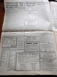 Cumhuriyet Gazetesi - 15 Mart 1948 - Demokrat Parti'nin Geçirdiği Buhran Yazan Abidin Daver Köşe Yazısı - 16 lar Konferansı Bugün Toplanacak - Demokrat Partide Kati Tasfiye Yapılması İsteniyor - Necmettin Sadak Ve Çaldaris Dün Bidault İle Görüştüler - Şimalde Sovyet Baskısı - Irak Ayan Meclisi Başkanı Nuri Said Paşa'nın Demeci - Batakhanelere Karşı Mücadele - Galatasaray Beykoz İstanbulspor Karmasını 5 2 Yendi Fotoğraf - Fenerbahçe Ankara Karmasını 5 2 Yendi - Amerikan Ayanı Marshall Planını Kabul Etti - Beşiktaş Atina Pire Karmasını Yendi - Tıbbiyenin 121. Yıldönümü Kutlandı - Goebbels'in Hatıraları Yazı Dizisi - Nişantaşı Kız Enstitüsündeki Defile - John Steinbeck Gazap Üzümleri Kitabı Remzi Kitabevinde - Huzur Yazan Ahmet Hamdi Tanpınar Yazı Dizisi - Bebekler Ayakta Yazan Burhan Felek Köşe Yazısı - Vefa 3 Beyoğluspor 0 - Gripin - Ferguson Radyo - Bugünkü Radyo Programı - İstanbul Belediyesi Şehir Tiyatroları Dram Kısmında Baykuş