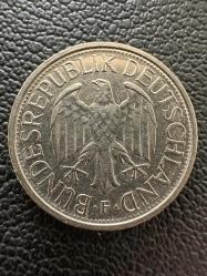 Almanya 1 Mark, 1981 Darphane işareti 