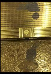 SİGARA TABAKASI, Altın Vermeyli  Avrupa Sigara Tabakası. 13 x 8 cm.
