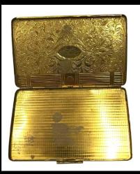 SİGARA TABAKASI, Altın Vermeyli  Avrupa Sigara Tabakası. 13 x 8 cm.