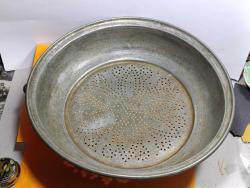 RF38----ANTİKA BAKIR KEVGİR-SÜZGEÇ