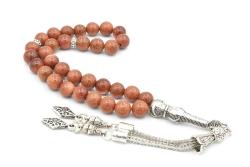 HAKİKİ TURUNCU YILDIZ TAŞI TESBİH