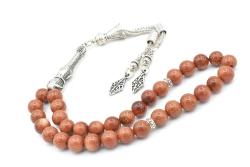 HAKİKİ TURUNCU YILDIZ TAŞI TESBİH