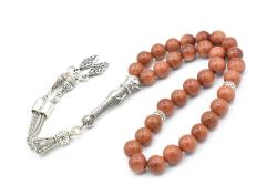 HAKİKİ TURUNCU YILDIZ TAŞI TESBİH