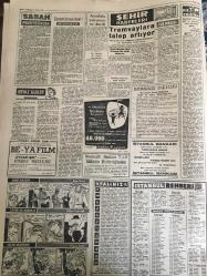 YENİ SABAH GAZETESİ 10 HAZİRAN 1961 YIL :24 SAYI :7987---Madanoğlu ,MBK dan ve Ordudan istifa etti --Çalışma Bakanı C.Talas işsizlik bir vaka dedi ---Gülek in CHP den ihracı şimdilik mahzurlu imiş ---1965 den sonra petrol  ithal edilmeyecek ---İki sabotaj sanığı dün tahliye edildi --Siirt te CHP liler YTP liler ile meydan kavgası yaptı ---Karayollarına ibret :Siyavuşgil --Radyo Programları ---Angolada çarpışmalar  şiddetlendi ---Üniversite imtihanına girecek Yd.Sb. öğretmenlere  izin veriliyor ---Limon konusunda  Hal Müdürü Belediyenin ifadesini nakzediyor---Sinema :Bounty gemisinde isyan ,Bedavacılar Kralı , İki Karpuz Bir Koltukta ---Kampa gece yarısı gelen Metin e bir ihtar verildi --İstişare heyeti profesyonellik talimatnamesini kabul etmedi --Beşiktaş transfere 300 bin lira ayırdı --Berksoy ,Emre yi tenkid ediyor --Rusya boksta Avrupa Şampiyonu oluyor --C.Madanoğlu MBK dan izinli O.Köksal da istifa etti ---CHP diğer partilerin hücumuna cevap verdi --