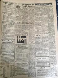 YENİ SABAH GAZETESİ 10 HAZİRAN 1961 YIL :24 SAYI :7987---Madanoğlu ,MBK dan ve Ordudan istifa etti --Çalışma Bakanı C.Talas işsizlik bir vaka dedi ---Gülek in CHP den ihracı şimdilik mahzurlu imiş ---1965 den sonra petrol  ithal edilmeyecek ---İki sabotaj sanığı dün tahliye edildi --Siirt te CHP liler YTP liler ile meydan kavgası yaptı ---Karayollarına ibret :Siyavuşgil --Radyo Programları ---Angolada çarpışmalar  şiddetlendi ---Üniversite imtihanına girecek Yd.Sb. öğretmenlere  izin veriliyor ---Limon konusunda  Hal Müdürü Belediyenin ifadesini nakzediyor---Sinema :Bounty gemisinde isyan ,Bedavacılar Kralı , İki Karpuz Bir Koltukta ---Kampa gece yarısı gelen Metin e bir ihtar verildi --İstişare heyeti profesyonellik talimatnamesini kabul etmedi --Beşiktaş transfere 300 bin lira ayırdı --Berksoy ,Emre yi tenkid ediyor --Rusya boksta Avrupa Şampiyonu oluyor --C.Madanoğlu MBK dan izinli O.Köksal da istifa etti ---CHP diğer partilerin hücumuna cevap verdi --