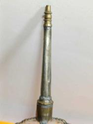 P89----EL YAPIMI DEKORLU ANTİKA CAM GÜLABDAN