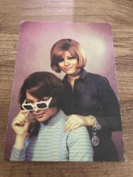 Ajda pekkan Kartpostalı 19x13 cm   ebatında