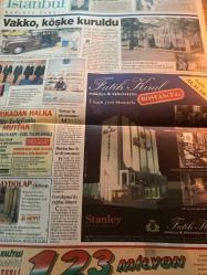 SABAH İSTANBUL GAZETESİ KADIKÖY YAKASI GAZETESİ - 14 Haziran 1997 -erdal Bilallar-filiz Güler-ramazan Yazgan-şenol baştakar-eczaneler-önemli telefonlar-Film Sinemada izlenir-Hamlet-Braveheart-Haluk levent-İkili oyun-Müjdat gezen sanat merkezi-1.uluslararası Boğaziçi Festivali-özel efdal anaokulu-Kemal Yıldırım-Business park-Yelda Kohen-Götzen-özgür galeri-Develi restoran-Hyatt Regency-İstanbulun ilk camii-akapen-çepniler-ferdem-Fatih kıral mobilya-esmer mobilya-Adnan şenses-Zerrin özer-Beyaz köşk-Vakko
