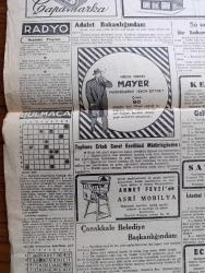 Cumhuriyet Gazetesi - 4 Ekim 1948 - Zararlı Bir Siparişin Hazin İtirafı Yazan Abidin Daver Köşe - Peyklerde Komünistler Birbirini Temizliyorlar - Tito Yugoslav Halkına Radyo İle Hitap Ediyor Fotoğraf - Demokrat Parti'nin Adapazarı Mitinginde Şiddetli Nutuklar Söylendi - Dün İnönü Stadında İlk Defa Yapılan Karakucak Güreşleri - Ekonomi Bakanı Cavit Ekin Ramanda - Şehir Orkestrasının Şefi Cemal Reşit Bu Yılki Musiki Hareketlerini Anlatıyor - Mercan Yokuşunda 30 Senedir İstimlak Bekleyen Dükkanlar - Pamukkale Yazan İsmail Habib Sevük - Marshall Planında Türkiye'nin Payı Yazan Doktor Nizamettin Sav - Dar Yol Yazan Peride Celal Yazı Dizisi - Yüce Divan Kararını Yarın Verecek - Moskova'da Kordiplomatiğe Karşı Tedbir - Futbol Kulüpleri Kontrola Hazır - 1948 1949 Yunus Nadi Mükafatı Atatürk'e Ait Bir Hatıra - Sanatkar Hüseyin Mat Gecesi Şehzadebaşı Turan Sinema Tiyatrosunda - Bugünkü Radyo Programı