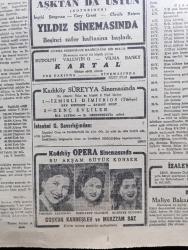 Cumhuriyet Gazetesi - 25 Mart 1948 - Zoraki Bir Anlaşmada Bahsetmenin Manası Yoktur Yazan Abidin Daver Köşe Yazısı - Amerika'dan Malzeme Dolu 5 Gemi Geliyor - Celal Bayar Erzincan'da Dün Nutkunu Söyledi - Demokrat Parti Haysiyet Divanı İçtima Halinde Fotoğraf - Türk Yunan Görüşmeleri - Celal Bayar İle Adnan Menderes Vagonun Penceresinde Fotoğraf - Ekonomi Bakanı Cavit Ekin'in Gazetemize Beyanatı - Anadolu Şehirlerinde Ekmek Sıkıntısı - Eski Maliye Bakanı Halid Nazmi Keşmir'in Cenaze Töreni - Goebbels'in Hatıraları Yazı Dizisi - Necmi Rıza Konseri - Huzur Yazan Ahmet Hamdi Tanpınar Yazı Dizisi - Altı Milletvekili Daha Demokrat Partiden Çıkarıldı - Trieste Açmazı Yazan Burhan Felek Köşe - Şehvetin Sırrı Kitabı Kültür Kitabevinde - Atina Futbol Şampiyonu - Dün Geceki Boks Maçları - Damga Büyük Türk Filmi Başrolde Sezer Sezin İhsan Perk Canan Can - Perihan Altındağ Sözeri Mefharet Yıldırım Ve Hamiyet Yüceses Kadıköy Opera Sinemasında - Çöl Şarkısı Bu Akşam Lale Ve Ar Sinemasında
