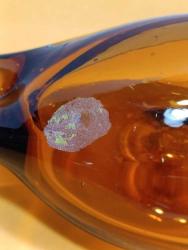 P94----EL YAPIMI CAM KUĞU KUŞU BİBLO