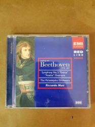 CD - Beethoven, Symphony No. 3 - Eroica, Fidelio Overture - The Philadelphia Orchestra, Riccardo Muti - CD