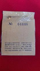 1962 tip konulu İtalya menşeli  rozet