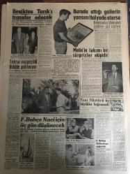 YENİ SABAH GAZETESİ 6 TEMMUZ 1961 YIL :24 SAYI :8013--Halkoyu için yapılan hazırlıklar tamamlandı --Kurdaş, iktisadi durumu anlattı --İsrail fezaya roket attı ---Ticaret Bakanı Devlet de fırıncılık yapacak dedi ---Sarper Gürsel den 15 gün izin aldı --Cezayir de Müslümanlar ayaklandı --Hastane kapısında kudurarak can verdi ---Üç Amerikalı bir üniversiteli genci dövdü ---Amerikan buğdayı olmasa :Siyavuşgil ---900 İşportacı yerde toplanıyor ---Radyo Programları ---Tek füzeyle mahreke yerleşen üçüz peykler ---Beşiktaş Tarık ı transfer edecek ---Tekrar vazgeçildi Üsküp e gidilmiyor ---Burada attığı gollerin yarısını İtalya da atarsa --Metin in takımı bir sürprizler ekipidir ---Fenerbahçe Naci için üç gün düşünecek --Yeni fikstürü üç büyükler  beğenmedi ---Ablasını öldüren çocuğun cezai ehliyeti yokmuş --C.Gürsel bugün basın toplantısı yapacak ---Başkalarının düşüncelerine hürmet --Yassıada kararların en geç ağustos ayı ortasına kadar verilmiş olacağı söyleniyor ---