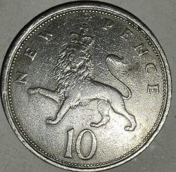 İNGİLTERE  1969  10 PENCE