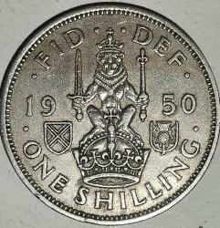 İNGİLTERE  1950   1 SCHILING