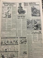YENİ SABAH GAZETESİ 7 MART 1961 YIL :23 SAYI :7897---Batı Dünyası endişe ile Türkiye ye bakıyor: Dün Avrupa İnsan Hakları Komisyonun toplantısı için Strasbourga giden Prof.Erim ,Gürsel in teminatı bekleme devri açtı dedi  ---Bumin in babası Egesel le çatıştı --Kraliçe Elizabeth Ankara dan geçti --Kağıthane köyünde plebisit yapılacak ---4 Amerikalı  subay  yolda soyuldu ---Düşük ve kuyruk :Siyavuşgil --Radyo Programları ---Batı Almanya ya  ihracat imkanlarımız  artıyor --Atlı Polis teşkilatı lağvedilecek ---Federasyon hadiseli maç için tahkikat açtı--Haftanın maçı :Beşiktaş -Beykoz --Fenerbahçe Hakemleri  Şikayet Edecek ---Feriköy ,Galatasaray maçında iddialı ---Demirspor kulüplerinin kapatılması muhtemel ---1960 Yılı Gelir Beyannamelerinde Servet Beyanı Mecburiyeti Yoktur ---