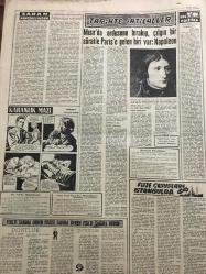 YENİ SABAH GAZETESİ  8 HAZİRAN 1964 YIL :27 SAYI :9064--Bir çok yerde seçimi AP kazandı : Seçmen kütüklerinin kötü tanzimi itirazlara yol açtı --Çıkartmadan korkan Papaz BM kuvvetinden medet umuyor ---Dost devletler AP ye başsağlığı dilediler ---İstanbul da seçime iştirak düşük oldu --Çöken kuyuda 16 saat kalan adam sağ çıktı ---Örümcek ağından harika sigara filtresi imal edildi ---Alizabeth Araba Kazası Geçirdi --Saigon Amerika aleyhtarı nümayişlere sahne oldu --Sinemalar Tiyatrolar --Beşiktaş Altay a 2-0 yenildi --Galatasaray A.Gücü zor mağlup etti :2-1---Güreşte ,Fransa yı 8-0 mağlup ettik --Profesyonel futbolcular ,İzmir de sendika kuruyor ---Marmara Turunda 4.Etap Başlıyor ---İnönü dar vaziyetteyiz dedi --11 Senelik aşık pencere altında yakayı ele verdi --Seçim 26 ilde hadisesiz geçti --İştirak geçen yıllarca nazaran düşük oldu --İlk alınan neticelerden  parti sözcüleri memnun