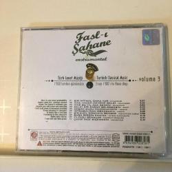 Fasl-ı Şahane - Enstrumantal Volume 3 - Türk Sanat Müziği -  Turkish Classical Music - 1900'lerden Günümüze - From 1900's to These Days / CD