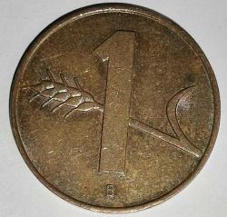 İSVİÇRE 1958   1 RAPPEN