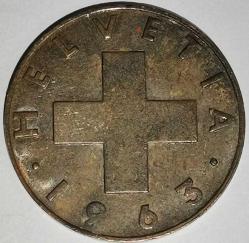 İSVİÇRE 1963   1 RAPPEN