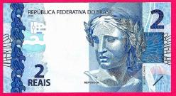 LOT.2 » BRAZIL 2 Reais 2010 p252f, UNC ÇİL