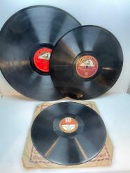 78 DEVİR TAŞ PLAK BROADCAST  ELECTICALLY   RECORDED. THE LONG PLAYING RECORD A- THE VOLUNTEER ORGANIST B- The Miner's Dream of Home