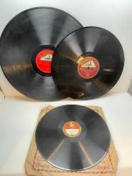 78 DEVİR TAŞ PLAK BROADCAST  ELECTICALLY   RECORDED. THE LONG PLAYING RECORD A- THE VOLUNTEER ORGANIST B- The Miner's Dream of Home