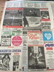 SABAH KADIKÖY GAZETESİ ANADOLU YAKASI GAZETESİ - 2 KASIM  1996 -erdal Bilallar-filiz Güler-ramazan Yazgan-şenol baştakar-eczaneler-önemli telefonlar-Film Sinemada izlenir-asayiş raporu-İstanbullu Konuşuyor-Büyücüler Kulübü-Tuzak-Demi Moore-Alec Baldwın-PKK SARIYERDEN besleniyor - üstsüz işportacı- İstanbul’un paşaları - barajlardaki doluluk sevinci - Özlem özakova- kitap fuarında panel - Ahmet tulgar- çağ değiştiren padişah - bedava suya ilgi yok - Ayhan gülmez - eşekdağın sevdalısı - Kasım da sinema - masko - e-5karayolu  -
