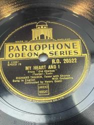 78 DEVİR TAŞ PLAK  PARLOPHONE ODEON  SERIES