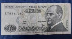 ON (10) TÜRK LİRASI E78 SERİSİ KAĞIT PARA