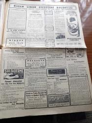 Cumhuriyet Gazetesi - 21 Eylül 1950 - Türk Bulgar Sınırında İmzalanan Protokol - Birleşmiş Milletler Genel Kurulunda Rus Ve Amerikan Teklifleri - Barışseverler Derneğinin Tevkif Edilen Azaları Mahkemeye Götürülürken Fotoğraf - Kore'ye Yeni Bir İhraç Daha Yapıldı - Süreyya İlmen'in İşçilere Yaptığı Büyük Bağış Fotoğraf - Galatasaray'ın Londra'da Yaptığı Dördüncü Maçın Tafsilatı - Galatasaraylılar  Coventry Şehri Vali Ve Belediye Reisiyle Bir Arada Fotoğraf - Tevfik Rüştü Aras Amerika'ya Hareket Etti - İspanyol Komünist Partisi Moskova Temsilcisinin İfşaatı Komintern'in İçyüzü Yazan Castro Delgado Yazı Dizisi - Yeni Ses Tiyatrosu Bu Akşam Açılacak - Karanlık Oda Yazan Peride Celal Yazı Dizisi - Radyoda Temsil Yazan Burhan Felek Köşe Yazısı - Profesör Nimbüs'ün Maceraları Karikatür - İzmir Fuarı Dün Gece Kapandı - Tito Dünya Bankası Direktörüne Ziyafet Verdi - Soysuz Filmi İpek Sinemasında - Hep O Masal Yazan Kemal Ragıp Enson Yazı Dizisi - Dün Yapılan Tenis Karşılaşmaları