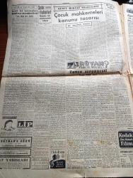 Cumhuriyet Gazetesi - 26 Temmuz 1952 - Mısır'da Askerin İdare Tasfiye İle Meşgul -  Mareşal Necip Başbakan Ali Mahir Paşa İle Bir Arada Fotoğraf - Dünkü Güreşlerde 4 Galibiyet Kazandık - Helsinkide Yeni Bir Olimpiyat Rekoru Kırıldı - Rüyam Kotrası Pazar Akşamı İstanbul'a Geliyor - Çocuk Mahkemeleri Kanunu Tasarısı Yazan Doçent Doktor Nurullah Kunter - Ruh Gurbetinde Yazan Kerime Nadir Yazı Dizisi - Kim Göndermedi Yazan Burhan Felek Köşe Yazısı - Elazığ Bakteriyolojik Enstitüsü - Mahmud Moralı Gecesi - Yanlış Tanıdığımız Pierre Loti Yazan Vehbi Belda - Eski Mesireler Kağıthaneye Dair Yazan Haluk Y. Şahsuvaroğlu - Helsinki Olimpiyatlarında Cumhuriyet Helsinki'den Dün Gece Gelen Son Resimler - Arkadaşımız Faruk Fenik Dünya Şampiyonu Hasan Gemici Ve Bayram Şiti Kucaklıyor - Amerika'nın Rahip Atleti Richards - Servel Buzdolabı Gaz Yağı İle Çalışır - Müzeyyen Senar - Saime Sinan - Çapamarka