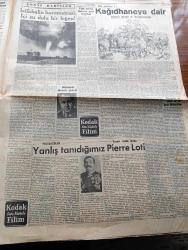 Cumhuriyet Gazetesi - 26 Temmuz 1952 - Mısır'da Askerin İdare Tasfiye İle Meşgul -  Mareşal Necip Başbakan Ali Mahir Paşa İle Bir Arada Fotoğraf - Dünkü Güreşlerde 4 Galibiyet Kazandık - Helsinkide Yeni Bir Olimpiyat Rekoru Kırıldı - Rüyam Kotrası Pazar Akşamı İstanbul'a Geliyor - Çocuk Mahkemeleri Kanunu Tasarısı Yazan Doçent Doktor Nurullah Kunter - Ruh Gurbetinde Yazan Kerime Nadir Yazı Dizisi - Kim Göndermedi Yazan Burhan Felek Köşe Yazısı - Elazığ Bakteriyolojik Enstitüsü - Mahmud Moralı Gecesi - Yanlış Tanıdığımız Pierre Loti Yazan Vehbi Belda - Eski Mesireler Kağıthaneye Dair Yazan Haluk Y. Şahsuvaroğlu - Helsinki Olimpiyatlarında Cumhuriyet Helsinki'den Dün Gece Gelen Son Resimler - Arkadaşımız Faruk Fenik Dünya Şampiyonu Hasan Gemici Ve Bayram Şiti Kucaklıyor - Amerika'nın Rahip Atleti Richards - Servel Buzdolabı Gaz Yağı İle Çalışır - Müzeyyen Senar - Saime Sinan - Çapamarka