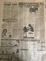 YENİ SABAH GAZETESİ 24 EKİM 1960 YIL :23 SAYI :7766--Bütün yurtta nüfus sayımı dün yapıldı ---C.Gürsel bu sabah yurt gezisine çıkıyor --Menderes ile Korur ayrıca irtikap sanığı --Amerika da üzüm güzeli seçildi --S.Sarper Atina dan döndü --Ş.Erginin Ağaoğlu na dair notları ---S.Kılıçlıoğlu na tecavüz tahkikatı  devam ediyor ---Bugünkü duruşmada 21 şahit dinlenecek ---Katanga da polis ,135 zenci öldürüldü ---İran ,bir erkek evlat bekliyor ---Serhad şehri Edirne :Siyavuşgil --İstanbul Rehberi ---Kabiliyetli gençler için yüksek  öğrenim imkanı temin ediliyor --Cumhuriyet Bayramı Programı Hazırlandı ---Bir ev sahibi açıktan 3 bin lira alırken polis tarafından yakalandı ---Sinema :Batılı Adam ,Korkunç Gemi ,Hürriyet Kahramanı ----Bulgaristan maçları için çalışmalara hız veriliyor---Basketbol da Galatasaray Moda yı yendi :87-53--P.Sandro tam salahiyet istedi---Yunanlılar yüzmede milli temas istiyor --
