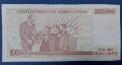 YÜZ BİN (100000) TÜRK LİRASI KAĞIT PARA I 10 828792