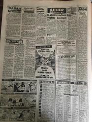 YENİ SABAH GAZETESİ 22 AĞUSTOS 1961 YIL :24 SAYI :8060--Başgil ,AP den müstakil aday : Profesör Samsun A.P müstakil adayı olmayı kabul ettim dedi .--Bayındırlık Bakanı Gökdoğan istifa etti --Polis ,Münih de banka soyan  bir genci arıyor --Bir sabotaj teşebbüsü  akım kaldı --Trafik Müdürü konuşacakmış --Cemal Gürsel Ankara da ---Keşke teklif edilmeseydi :Siyavuşgil --Radyo Programları ---22 Venedik Film Festivali Açıldı --Bir şoför ,direksiyon başında öldürüldü --Dış politika mevzuunda Kıbrıs ta ihtilaf çıktı ---Atletizm Birinciliği çok sönük geçiyor --Milli lig bu hafta başlıyor --Milli güreş takımımız İran adavet edildi ---Beşiktaş ,ücretli menacer arıyor --9 Vilayetin Valileri Değiştirildi --Hahambaşı dün seçildi ---Lisede dört yıl okuyanlar kıdem istiyor ---Gangsterliğini ilan eden edene --Kooperatiflere 400 milyon lira --İzmir de 3 trafik kazasında 1 kişi öldü --
