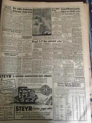 YENİ SABAH GAZETESİ 22 AĞUSTOS 1961 YIL :24 SAYI :8060--Başgil ,AP den müstakil aday : Profesör Samsun A.P müstakil adayı olmayı kabul ettim dedi .--Bayındırlık Bakanı Gökdoğan istifa etti --Polis ,Münih de banka soyan  bir genci arıyor --Bir sabotaj teşebbüsü  akım kaldı --Trafik Müdürü konuşacakmış --Cemal Gürsel Ankara da ---Keşke teklif edilmeseydi :Siyavuşgil --Radyo Programları ---22 Venedik Film Festivali Açıldı --Bir şoför ,direksiyon başında öldürüldü --Dış politika mevzuunda Kıbrıs ta ihtilaf çıktı ---Atletizm Birinciliği çok sönük geçiyor --Milli lig bu hafta başlıyor --Milli güreş takımımız İran adavet edildi ---Beşiktaş ,ücretli menacer arıyor --9 Vilayetin Valileri Değiştirildi --Hahambaşı dün seçildi ---Lisede dört yıl okuyanlar kıdem istiyor ---Gangsterliğini ilan eden edene --Kooperatiflere 400 milyon lira --İzmir de 3 trafik kazasında 1 kişi öldü --