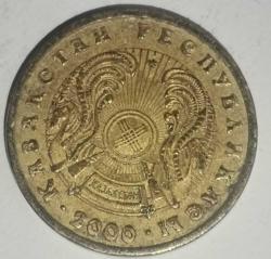 KAZAKİSTAN  2000  1 TENGE
