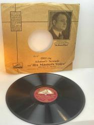 78 DEVİR TAŞ PLAK  HIS MASTER'S VOICE   A - I KNOW THAT MY REDEEMER LIVETH   B -  I KNOW THAT MY REDEEMER LIVETH